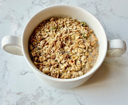 Gluten-free muesli  at Al Khan Restaurant in Sharjah