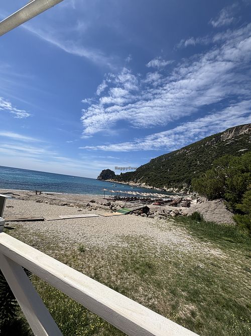 Beach view | May 2025  at Taverna George in Corfu