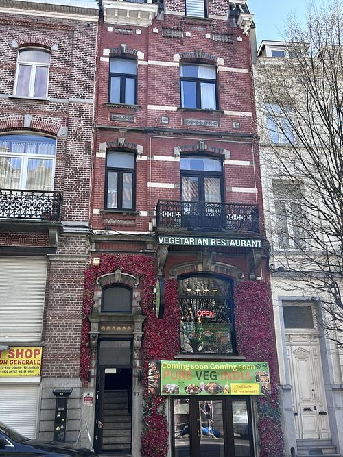 In a historic building  at Pure Veg India - Schuman in Brussels