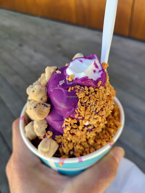 Ube Shell at Simons Says Dip This in Raleigh