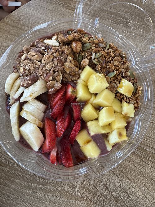 AÇAÍ bowl   at Mother's Daughter Juice + Wellness Bar in Brockton