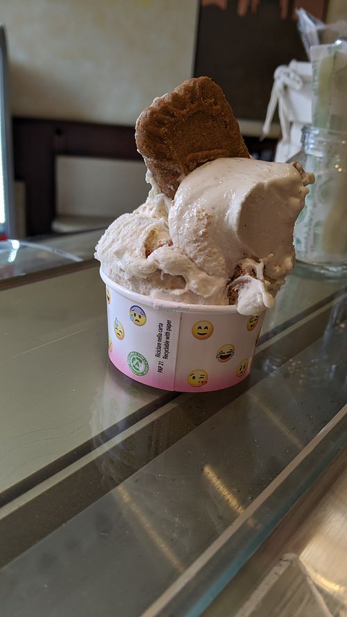 Banana bread at Gelateria Chez Vous in Mantova