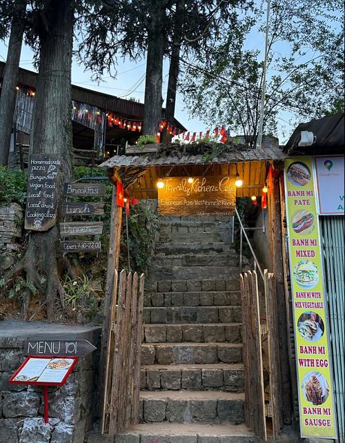 Vegan, Vegetarian western food  at Family Kitchen & Café in Sapa