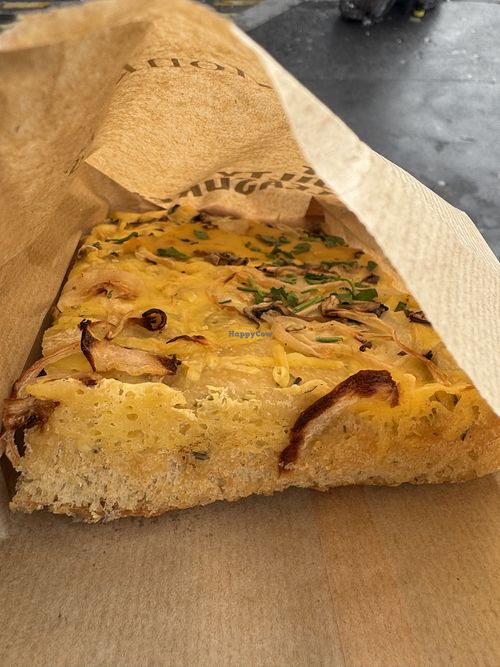 Focaccia savoyard  at Land & Monkeys - Grands Boulevards in Paris