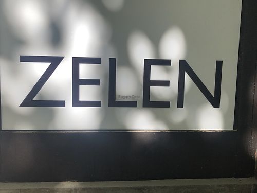 Logo  at Zelen in Belgrade