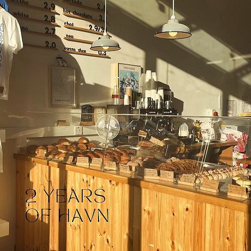 Interior at HAVN Bakery in Stirling