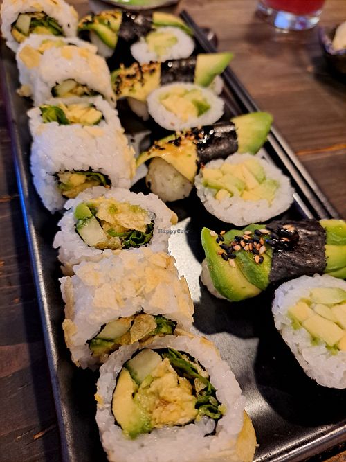 Vegetarian set at Sushi Den  in Aberdeen