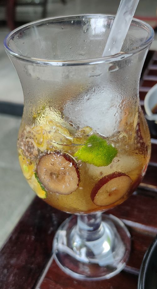 Herbal tea at Chay Ngoc Man - Tuy Duyen in Hoi An