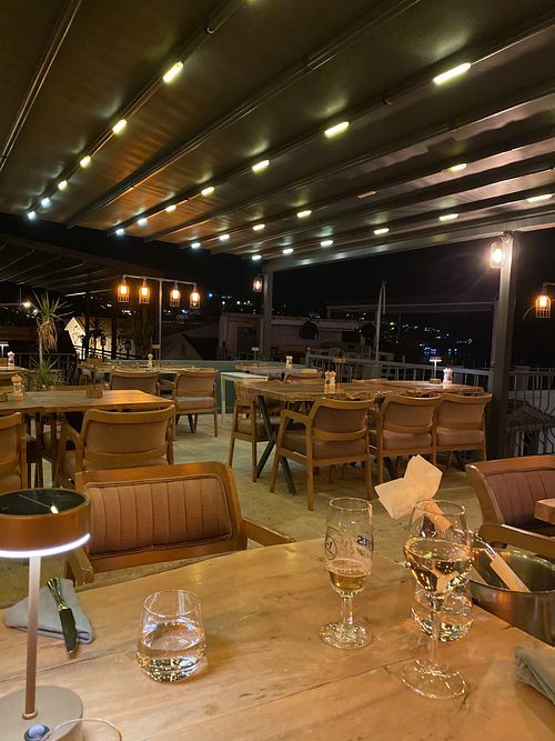 Terrace  at Nova Restaurant   in Antalya