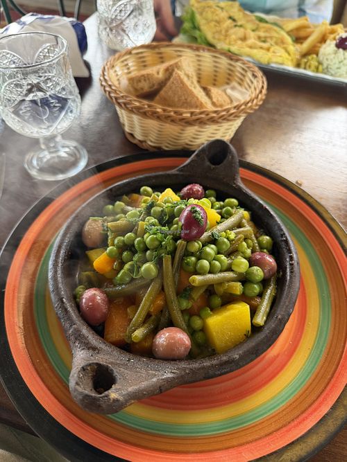 Vegetable tajine  at Chez Hakim  in Fes