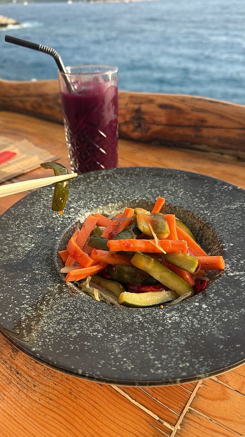 chinese pickle salad  at Sushi Kaşhi in Antalya