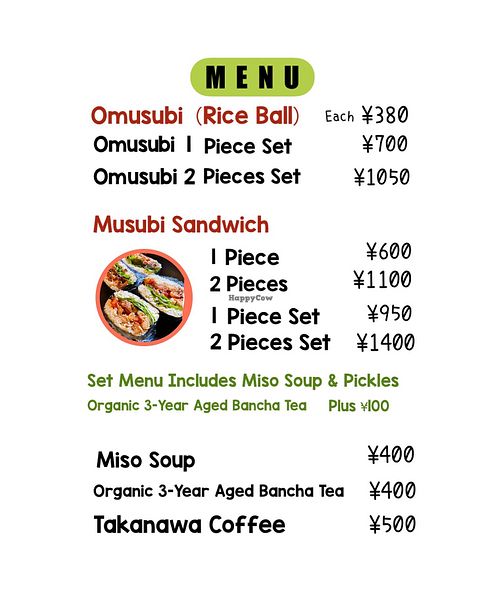  at Musubi Kitchen in Tokyo