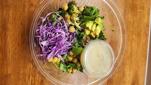  at Crunch Salad in Kyoto