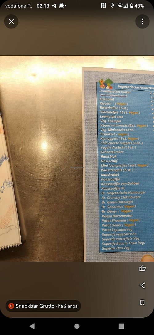  at Snackbar Grutto in Utrecht