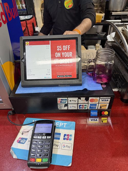 Receipt   at Fresh Burrito in Niagara Falls