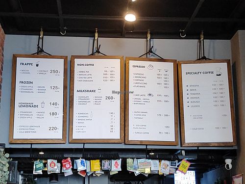 Menu at May 2025 at Mama Africa Coffee Co. in Antalya