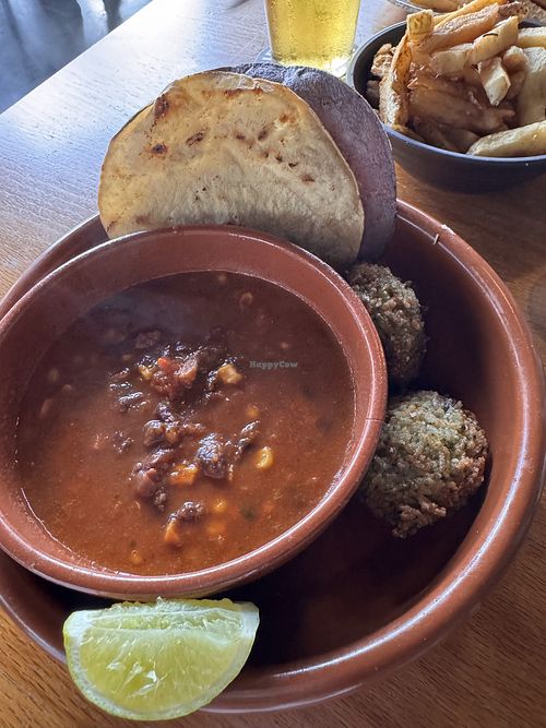 Mexican bean stew  at Copperhead Restaurant Brewery  in Cooroy