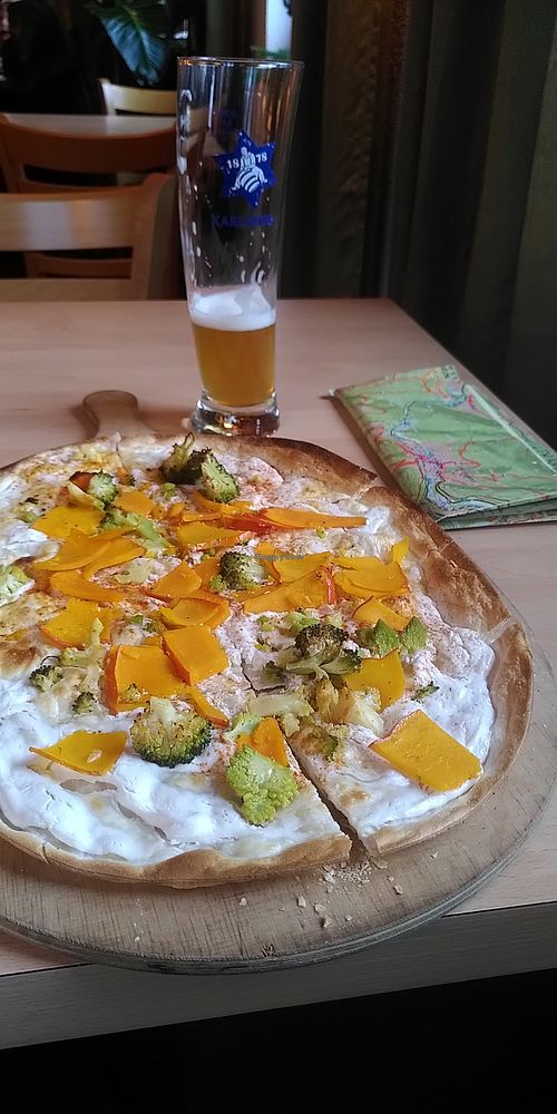 Flammkuchen 🤤 at Waldhaus Weinbiethaus in Neustadt