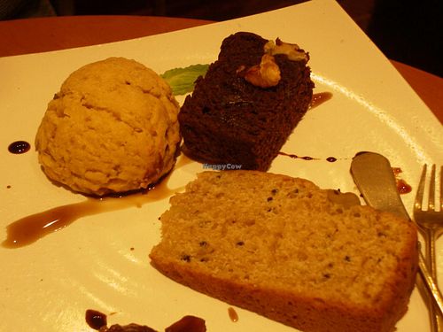 Dessert plate. at From Earth Cafe OHANA in Tokyo