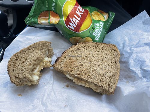 PB and banana sandwich   at The Girl Of Sandwich in East London