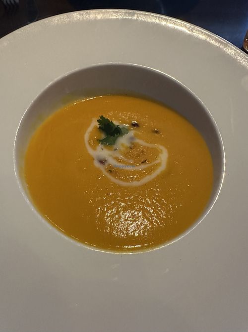 Carrot & Ginger soup  at Union Kitchen in West Hartford