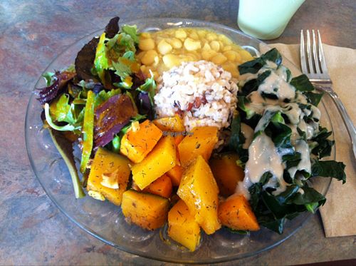 nourishing food for the soul! at Shangri-La Vegan - Linden in Oakland