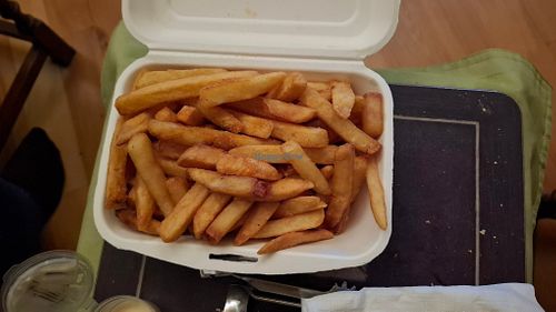 Fries at Kilim in Petone