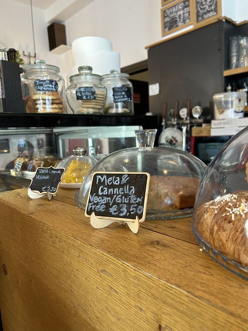 Vegan cake  at Caffineria in Milan
