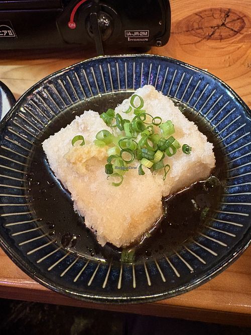 Peanut tofu  at Harenohi - 沖縄料理としゃぶしゃぶ ハレノ日 in Shunan
