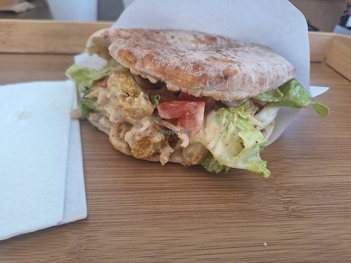 Pitta kebab at vegasi in Altea