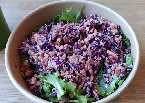 Ensalada de temporada / seasonal salad at vegasi in Altea