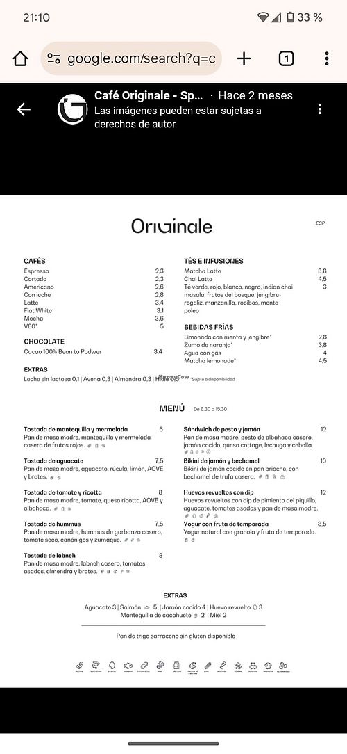  at Café Originale - Specialty Coffee in Bilbao