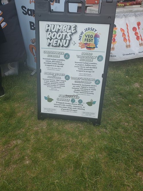 Humble Roots menu at Humble Roots in Asbury