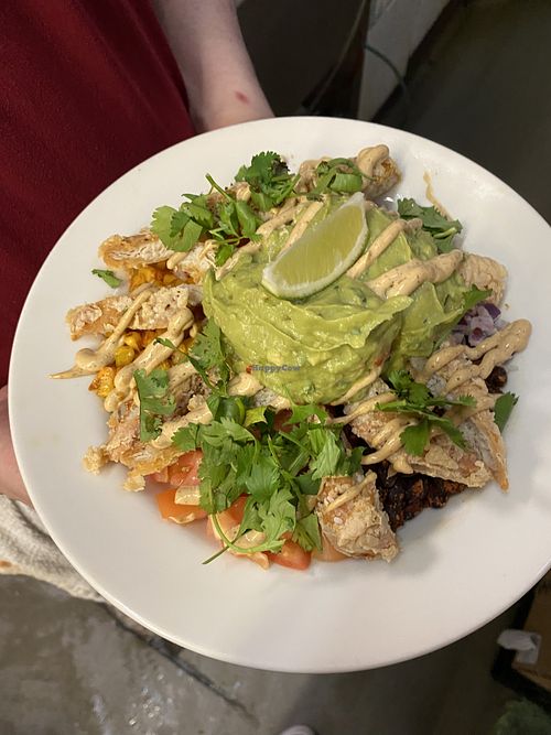 Vegan Burrito Bow   at The Elk & Oarsman  in Banff