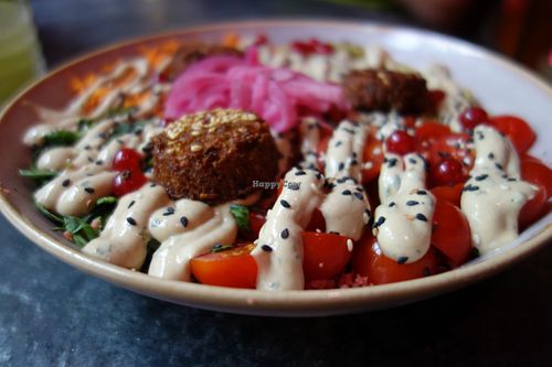 Rainbow Falafel (vegan) at EDEN in Saarbrucken