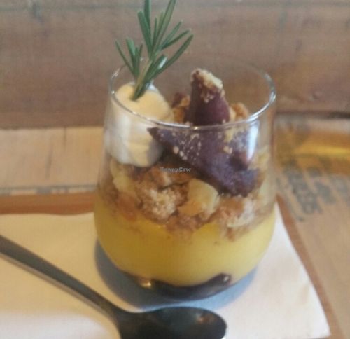 Sangria trifle at Smith & Daughters in Collingwood