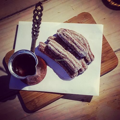 pumpkin churros - make sure you save space for these! at Smith & Daughters in Collingwood