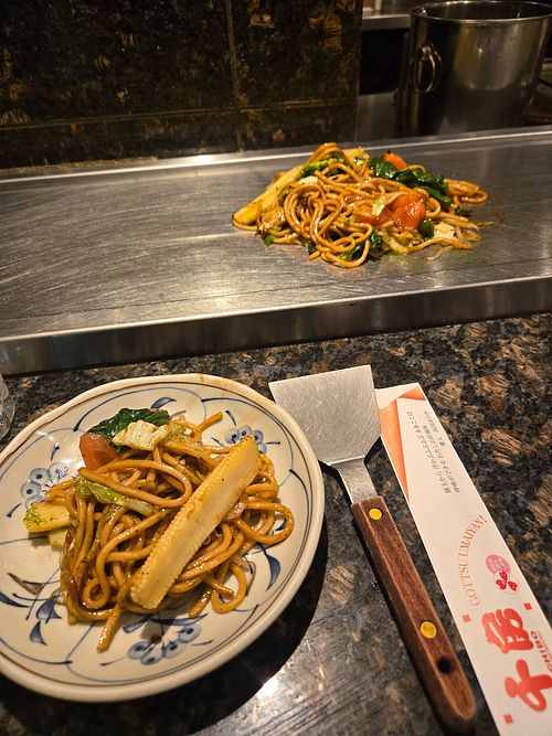  at Chibo Okonomiyaki Restaurant in Osaka