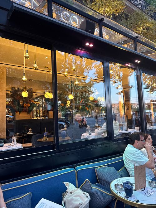 Outside of restaurant  at Le Grand Corona in Paris