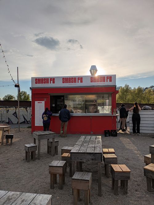 Smash FC kiosk at Smash FC @ B-Part in Berlin