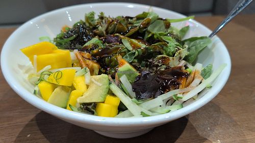 Vegan bowl at Hokkaido Ramen House in Mount Dora