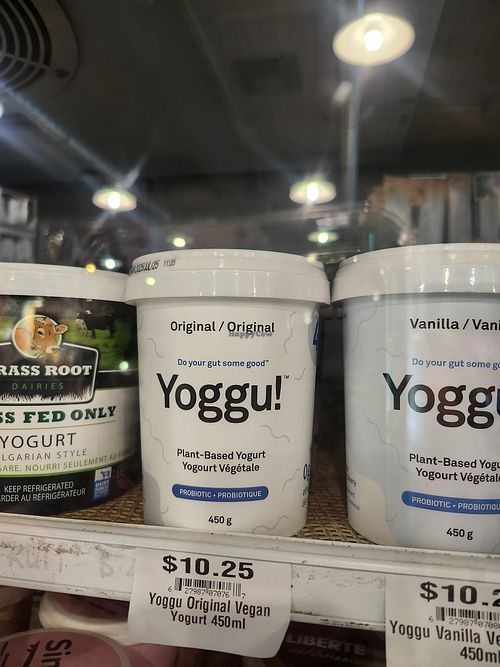 Yoghurt at Le Marche Gourmet in Revelstoke