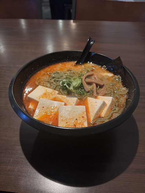 Spicy Miso Ramen with Tofu  at Ramen Dozo in Tempe