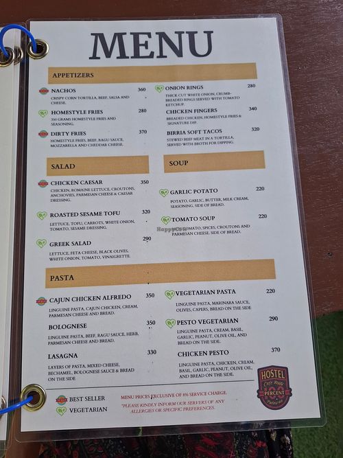  at 100% Cafe Moto Hostel in Puerto Princesa