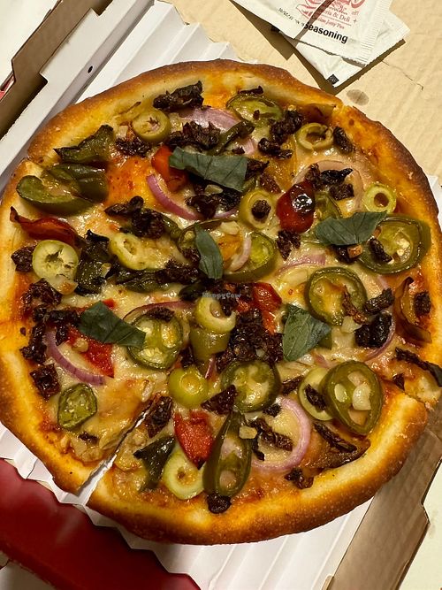 Garden pizza at Aglio - Pizzeria & Deli in Pune