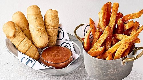 Tequeños & sweet potatoes at Timesburg - Sant Joan in Barcelona
