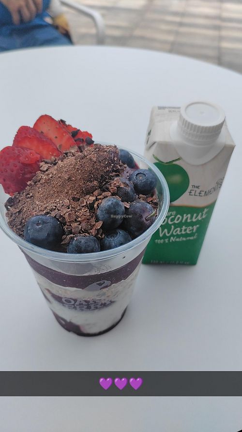 Crunch acai bowl  at Oakberry - Mogan Mall in Gran Canaria