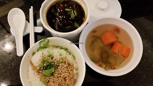 Braised ginger vinegar + rice at O'bean Organic Soya Store - Tanjong Pagar in Central Singapore