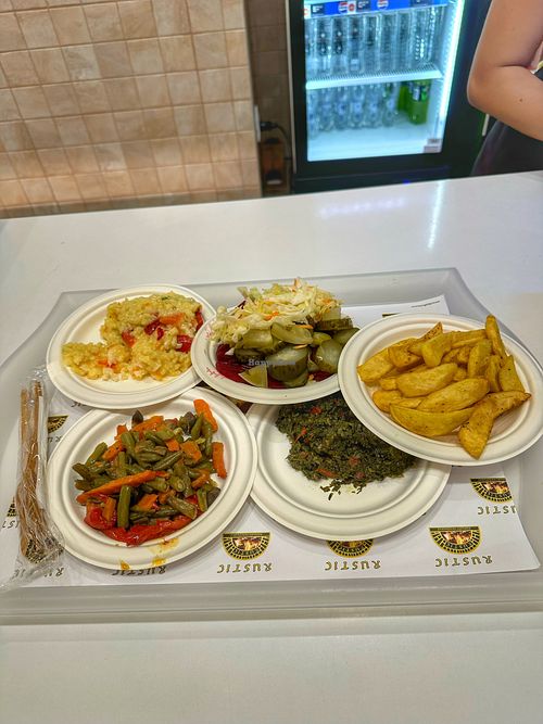 various selection  at Rustic in Bucharest
