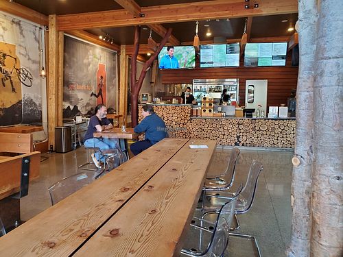 Inside at NW Raw in Ashland